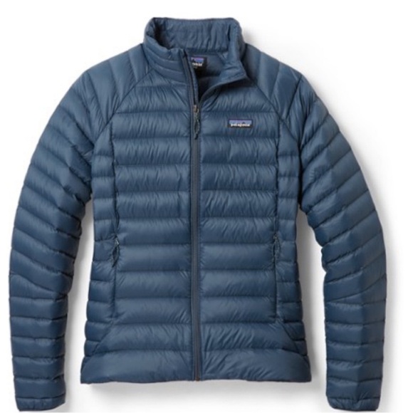 Patagonia Women’s XXL Down Sweater Puffer Jacket New Navy Blue NWT Puff - Picture 6 of 16